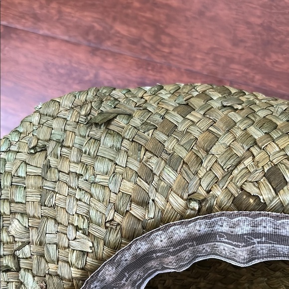 Panama Jack Women’s Outback Drifter Straw Sun Hat with Shell Hatband, OSFM - Picture 15 of 15